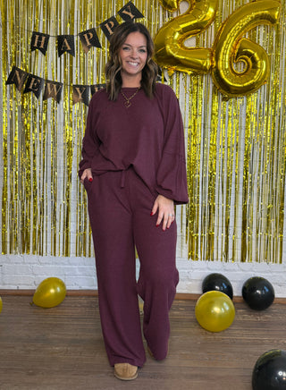 At Dusk Top - Dark Cherry