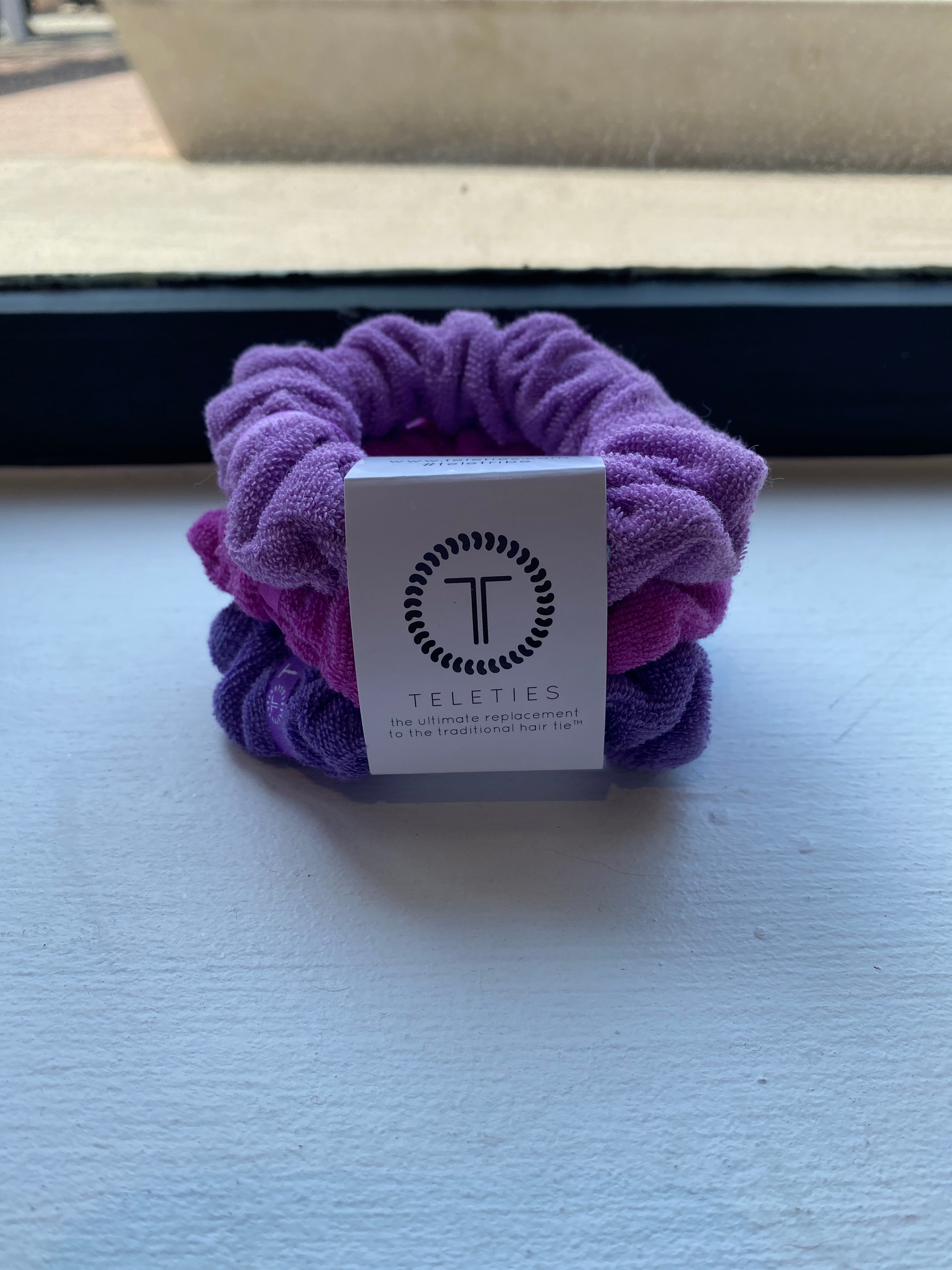 Teleties Terry Cloth Scrunchie- Large