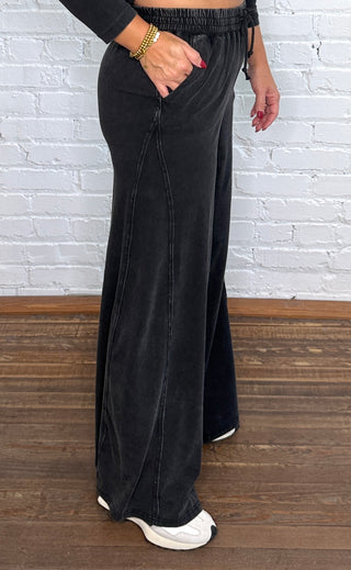 Lazy Sunday Pants - Black