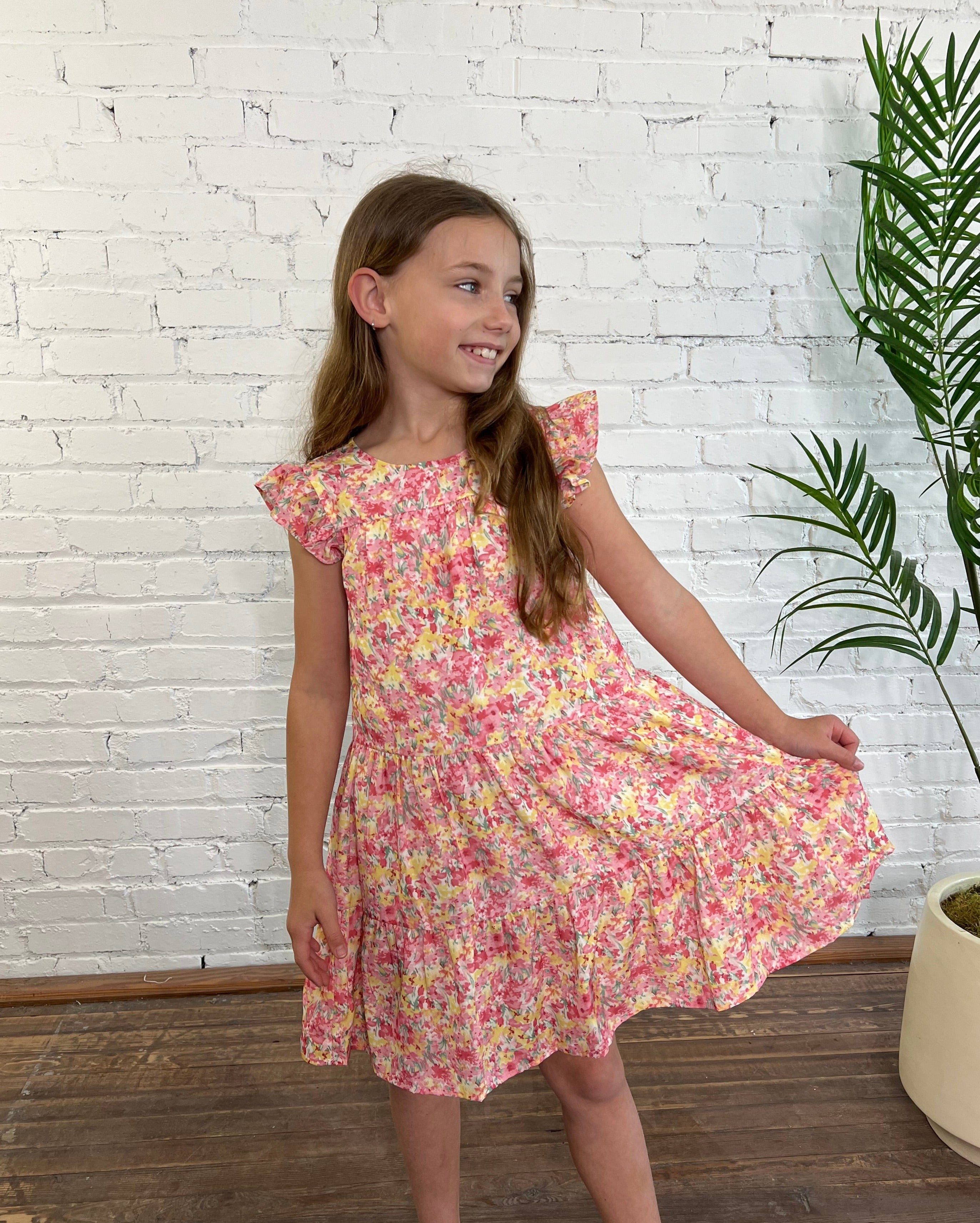 Petal Perfection Youth Dress