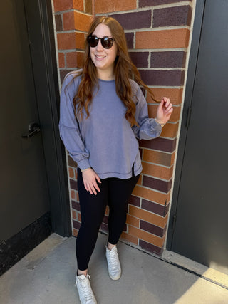 On Repeat Top-Indigo