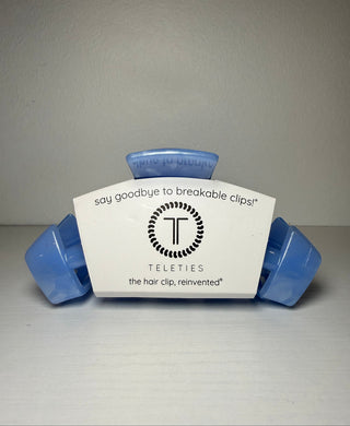 Large Blue Claw Clip