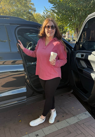 Effortless Top-Mauve