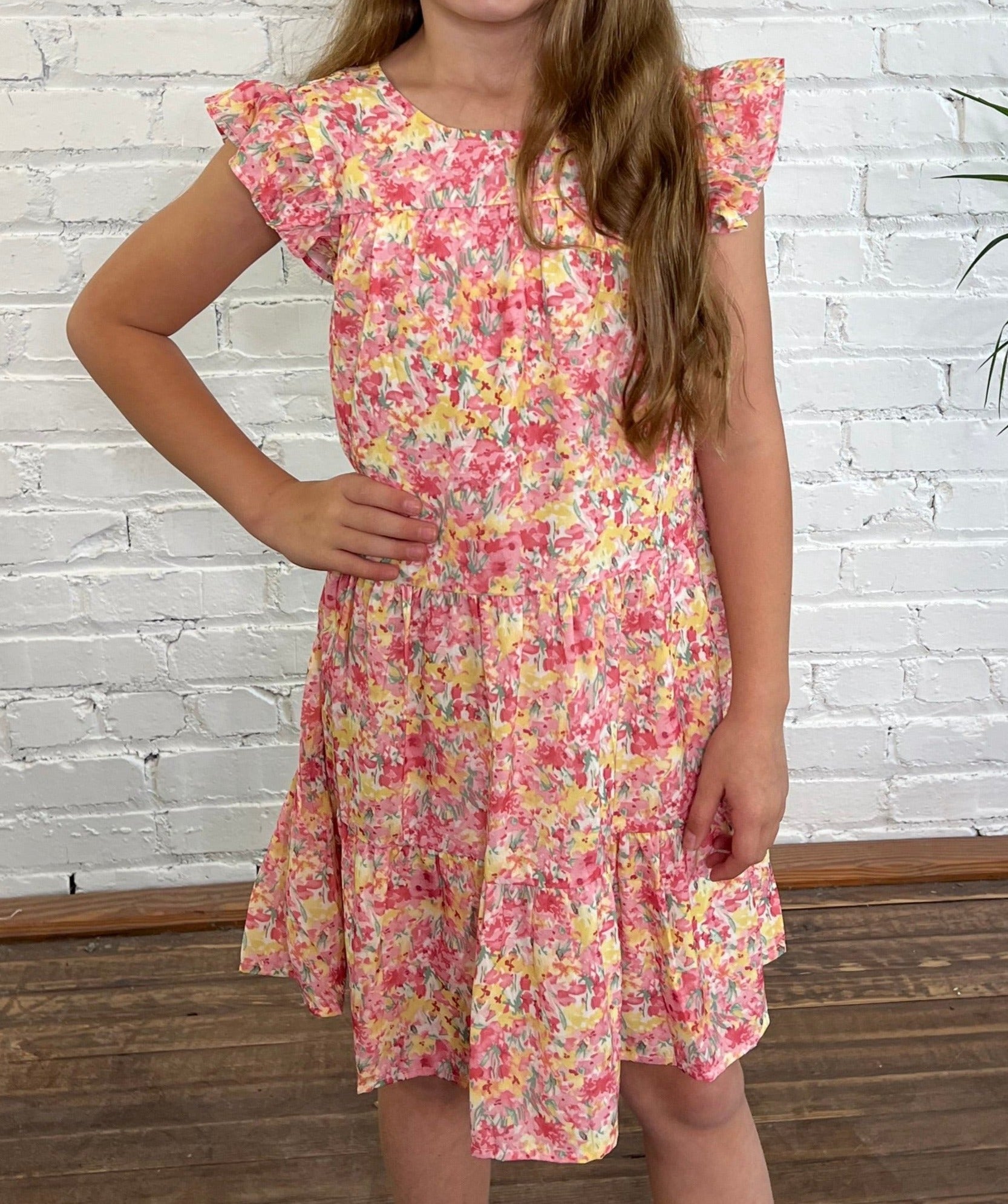 Petal Perfection Youth Dress