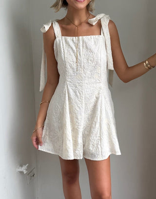 Cream romper