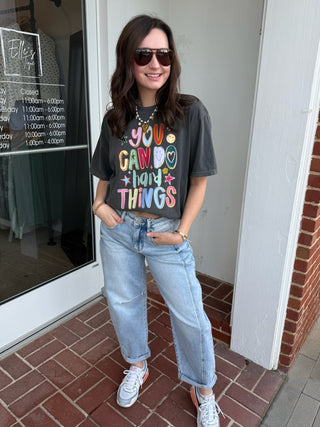 You Can Do Hard Things Tee