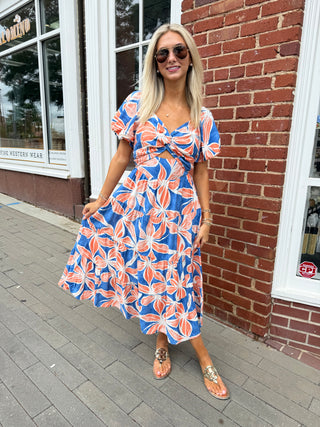 Toast to Summer Dress - Blue