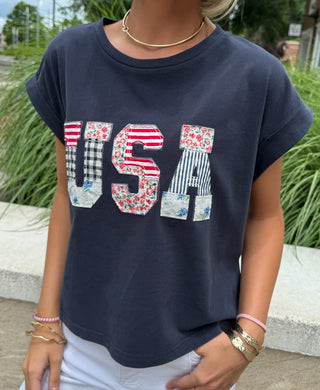 USA Tee - Floral