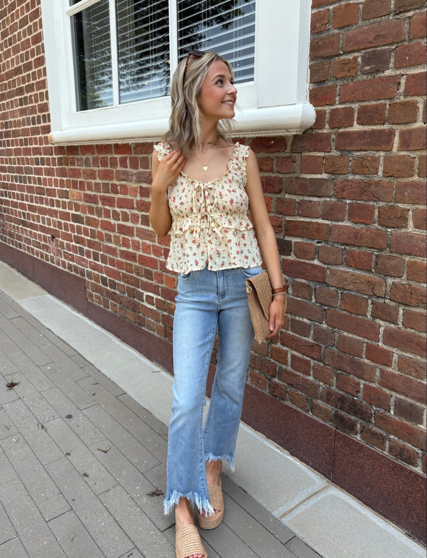 Wildflower Top - Red