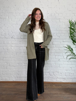 Arlo Cardigan - Olive