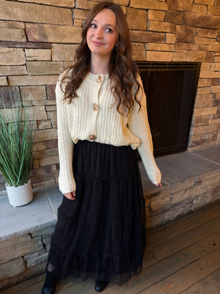 Toasted Marshmallow Cardigan - Cream