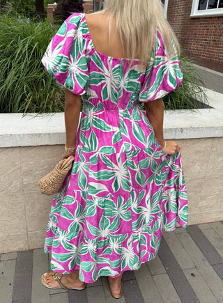 Toast to Summer Dress - Magenta