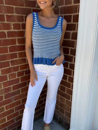 Boardwalk Tank - Blue