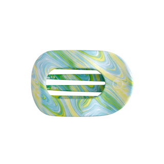 Teleties Flat Round Clip-Medium