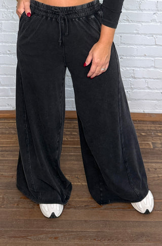 Lazy Sunday Pants - Black
