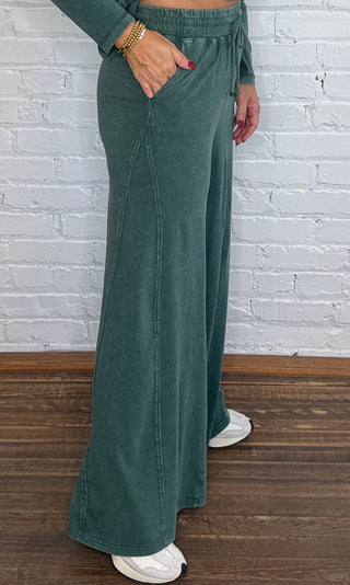 Lazy Sunday Pants - Green