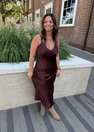 Charming Chestnut Dress