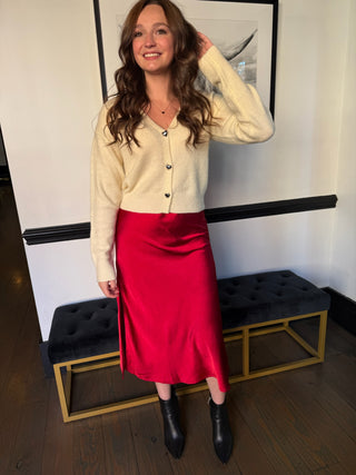 Holly Cardigan-Cream