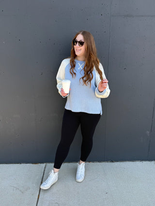 State of Grace Top - Baby Blue