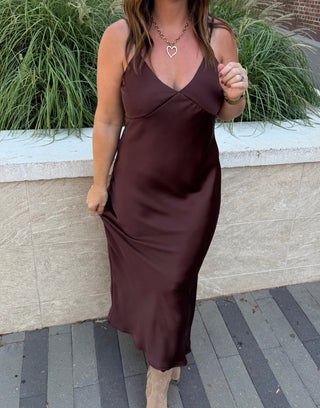 Charming Chestnut Dress