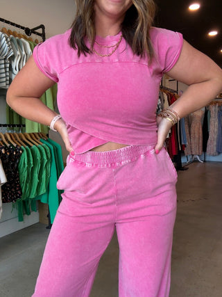 Sunday Top - Pink