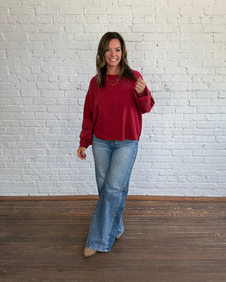 Wildflower Top - Red