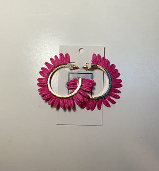 Fuchsia Fiesta Hoops