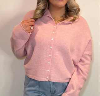 Briar Breeze Sweater - Baby Pink