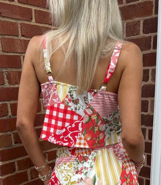 Cabana Club Top - Red
