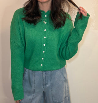Briar Breeze Sweater - Kelly Green