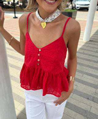 Summer Nights Top - Red