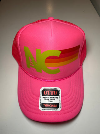 NC Hat - Neon Pink