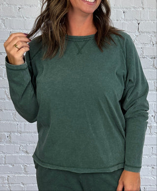 Lazy Sunday Top - Green