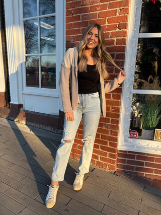 Take Care Top - Black