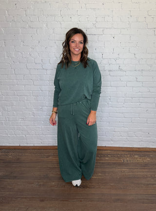 Lazy Sunday Pants - Green