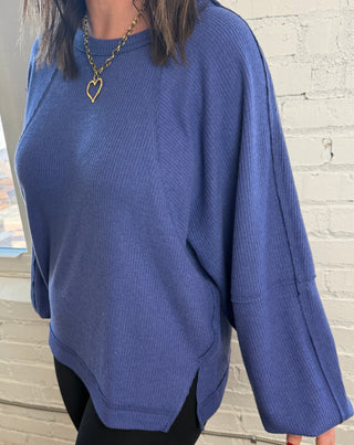 At Dusk Top - Indigo