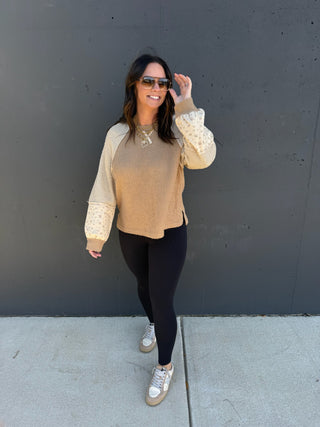 State of Grace Top - Mocha