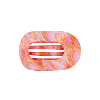 Teleties Flat Round Clip-Medium