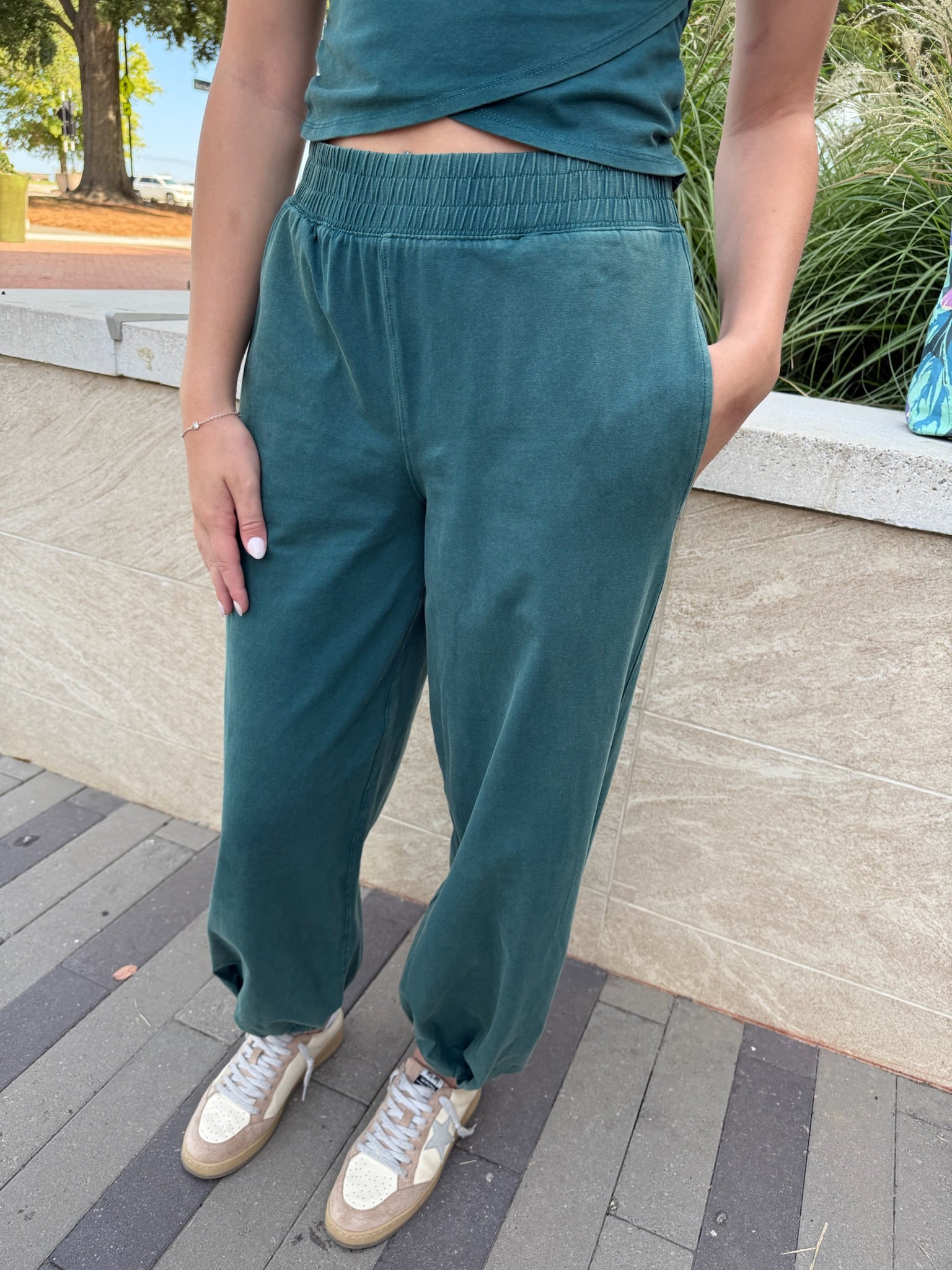 Lush Jogger - Teal