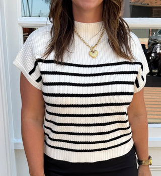 Amber Lane Top-Ivory