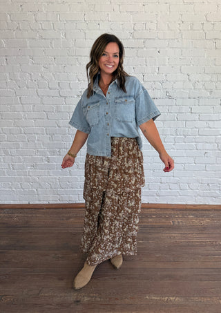 Indigo Top