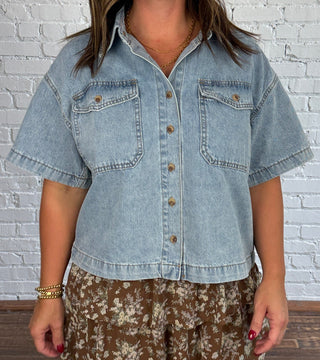 Indigo Top