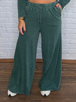 Lazy Sunday Pants - Green