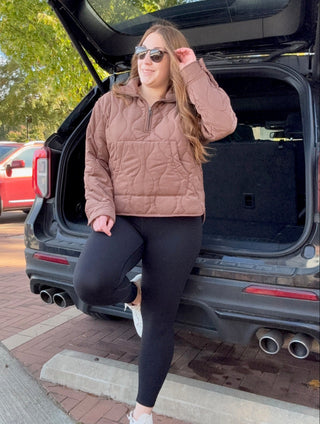 Layne Pullover - Chestnut