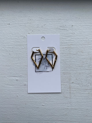 In The Horizon Rhombus Hoops