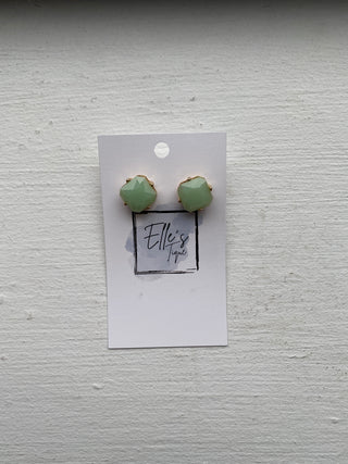 Sea Glass Studs