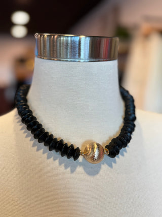 Wren Necklace-Black
