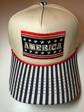 America Striped Hat
