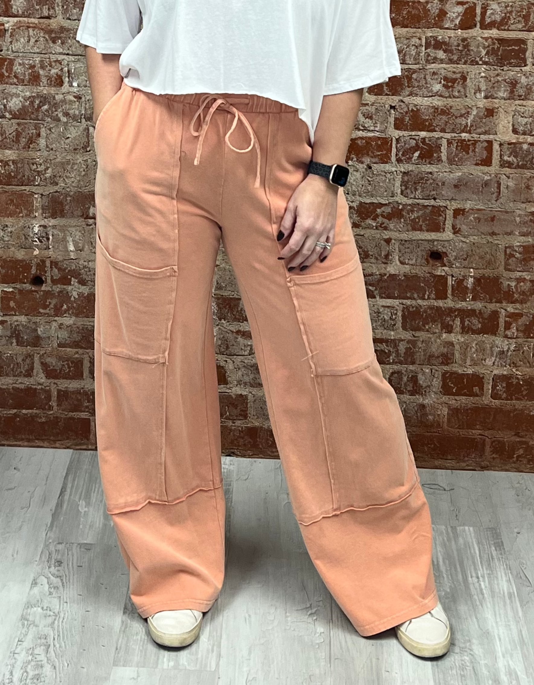 Better Than Ever Pants-Apricot