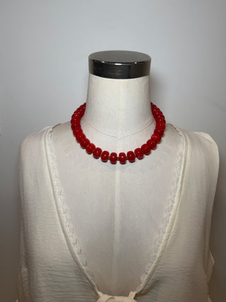 Candy Necklace- Red